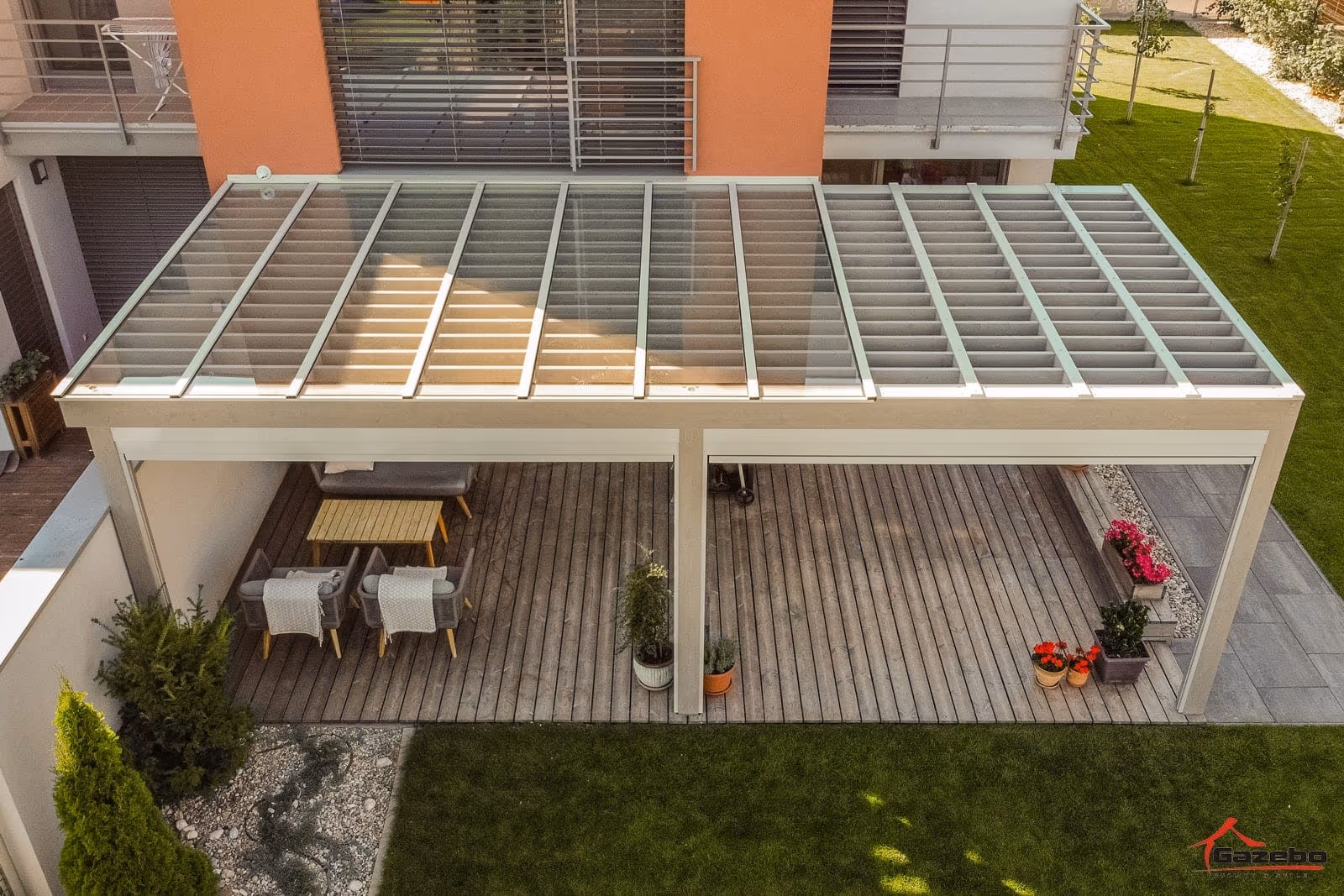 Drevená pergola Santorini